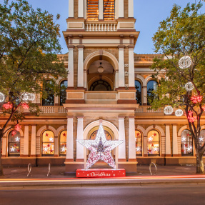 Norwood Town Hall Christmas Lights