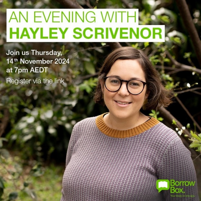 Image for Author Event: Hayley Scrivenor