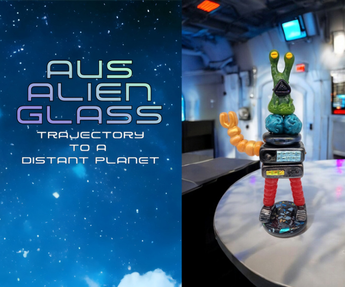 Image for Aus Alien Glass | Trajectory to a Distant Planet