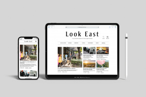 Look East Digital mockup